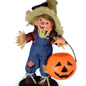 7" Trick or Treat Scarecrow Kid